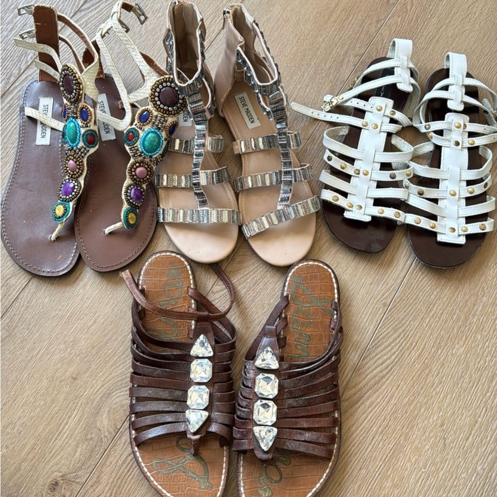 Steve Madden and Sam Edelman Sandals Collection